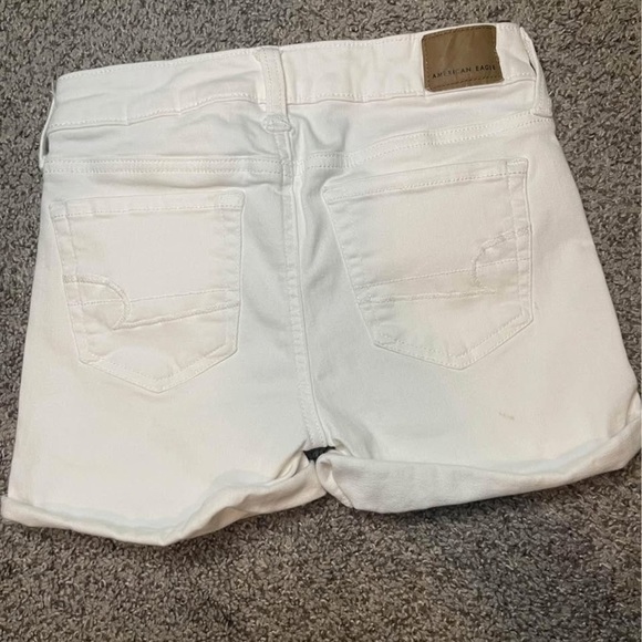 American eagle size 0 white midi shorts - Picture 3 of 4
